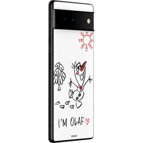 Disney Frozen I Am Olaf Art Google Pixel 6 Pro Skin